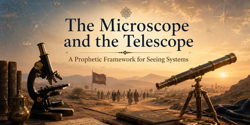 The Microscope and the Telescope: A Prophetic Framework for Seeing Systems